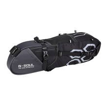 NEW Waterproof Bicycle Saddle Bag 12L Big Capacity Bike Seatpost Bag MTB Cycling Rear Seat Pannier Bag Bicycle Accessories 2024 - buy cheap