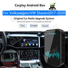 Reprodutor multimídia automotiva para volkswagen vw sharan 2009-2016, 32g, com android, mapa mirrorlink, apple carplay, dongle sem fio ai 2024 - compre barato