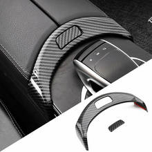 Car Armrest Box Button Frame Switch Button Frame Sticker Trim Cover for Mercedes Benz C Class W205 GLC X253 2015-2020 2024 - buy cheap