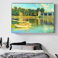 Impresiones del puente de Argentina, arte de pared, lienzo, pintura famosa, imágenes decorativas para sala de estar, decoración del hogar 2024 - compra barato