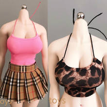 Pink/Leopard Color 1/6 Scale Sexy Female Figure Acessory Leopard Camisole Sling Vest Accessory Model for 12 inches Body 2024 - buy cheap