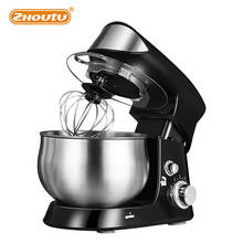 Zhoutu Planetary Mixer,Stand Mixer with Stainless Steel Bowl Electric Food Mixer Kitchen Appliances Dough Food Processor Machine 2024 - buy cheap