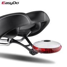 EasyDo Tail Rear Bike Light Special Colorful Quick Dissasembly 6 Led Lamp Waterproof For Bicycle Light Mountain Road Bike UFO 2024 - buy cheap