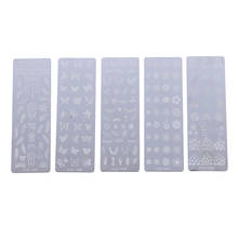 Brand New 1pc Nail Stamping Plates Flower Leaf Geometry Animals Image Stamp Templates Manicure Print Stencil Tools 2024 - buy cheap