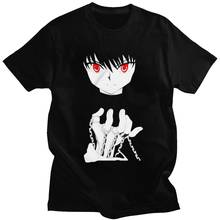 Novidade hunter x hunter t-camisa masculina manga curta algodão tshirt japão anime manga camisa diabo olho kurapika camiseta topos vestuário presente 2024 - compre barato