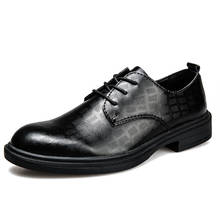 Oxford sapatos para homem sapatos formais de couro genuíno sapatos masculinos sapatos de moda sapatos de negócios sapatos masculinos chaussure homme plus size 48 2024 - compre barato