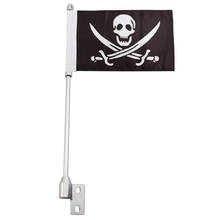 New For Indian Dark Horse Chieftain Classic  Motorcycle Luggage Rack Mount Flag Pole &Pirate Flag 2024 - buy cheap