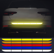 Car Trunk Reflective Strip Stickers for Hyundai Kona Azera Grandeur IG Santa Fe I30 IX35 Elantra 2024 - buy cheap