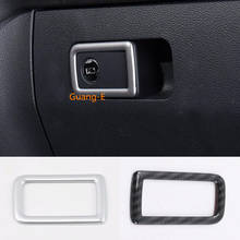 Cubierta cromada de ABS para guantera de coche, Panel de mango embellecedor para Volkswagen VW Tiguan L MK2 2016 2017 2018 2019 2020 2021, 1 unidad 2024 - compra barato