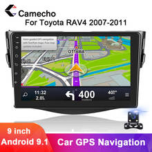 Camecho 2 Din Car Muiltmedia Video Player For Toyota RAV4 2007 2008 2009 2010 2011 7'' GPS Navigation Android 9.1 2din Autoradio 2024 - buy cheap