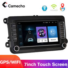 Camecho 2 Din Car Radio Android 8.1 MP5 Car Multimedia player Mirror link WIFI 2 din Autoradio For Volkswagen/Seat/Skoda/Passat 2024 - buy cheap