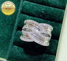 Anillo de oro de 18k con diamantes de 1,45 CT, joyería de compromiso y boda, con certificado 0032 2024 - compra barato
