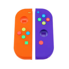 Chenghaoran 1 conjunto vermelho capa dura caso de substituição diy caso escudo para nintend switch joy-con console caso concha 22 cores disponíveis 2024 - compre barato