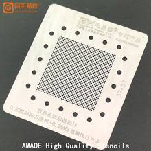 AMAOE BGA Reballing Stencil 0.8 pitch universal network specification 28*28 25*25 32*32 33*33 37*37 38*38 35*35 IC CHIP Template 2024 - buy cheap