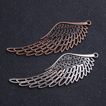 1pcs 38*108mm Vintage Alloy Big Angel Wings Jewelry Charms Jewelry Pendants Fit Jewelry Making Charms 2024 - buy cheap