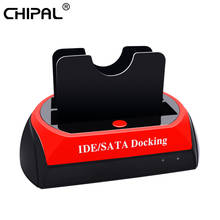 CHIPAL ALL in One HDD Docking Dual SATA IDE to USB 2.0 Dock Station HD 2.5 3.5 External Hard Drive Box Enclosure Case Adapter 2024 - buy cheap