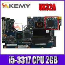 UX32A With i5-3317 CPU 2GB Memory Mainboard For ASUS UX32A UX32V UX32VD laptop motherboard HM76 DDR3 100% Tested Working Well 2024 - buy cheap