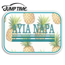 Jump Time Ayia Napa Cyprus Vinyl Stickers Pineapple Fun Sticker Luggage Decal Truck Window Car Wrap Car Accessories 2024 - buy cheap