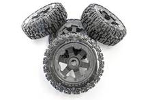 Baja Грузовик Knobby колеса подходит HPI Baja 5T Rovan Sport Terminator King Motor T1000 2024 - купить недорого