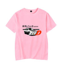 Movie Initial D футболка Fujiwara Tofu Shop TOYOTA AE86 Футболка с принтом для мужчин и женщин Harajuku модная футболка для любителей автомобилей 2024 - купить недорого