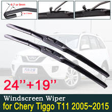 Limpiaparabrisas para Chery Tiggo T11, accesorios para coche, 2005 ~ 2015 2006 2007 2008 2009 2010 2011 2012 2024 - compra barato