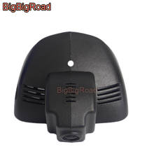 BigBigRoad-Cámara de salpicadero DVR para coche, grabadora de vídeo de conducción, Wifi, para Benz Smart Fortwo Forfour 2015, 2016, 2017, 2018, edición baja 2024 - compra barato