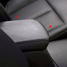 Soft Leather Armrest Cover For Nissan Altima 2007 2008 2009 2010 2011 2012 Car Center Control Armrest Box Cover Sticker Trim 2024 - buy cheap