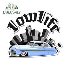 EARLFAMILY 13 см x 11,3 см для авто серии Baby Bue Eight Lowrider доска для серфинга наклейка окклюзия царапины наклейки для автомобиля Assessoires 2024 - купить недорого