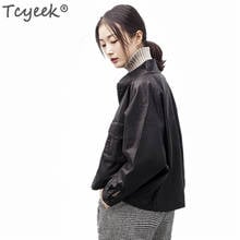 PU Leather Jacket Women Autumn Coat Plus Size Casual Jackets Black Coats Ladies Spring Tops Chaqueta Mujer LWL854 2024 - buy cheap