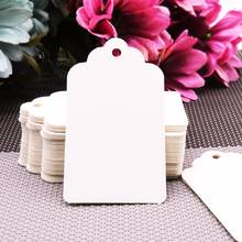 20pcs White black brown Double-sided Blank Kraft Paper Business Cards Word Card Message Card DIY Gift Card New Year 2024 - buy cheap