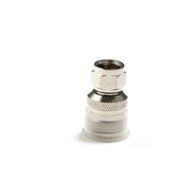 1PC  NEW  N Female Jack  To F  Male Plug  RF Coax Adapter Convertor  Straight  Nickelplated  Wholesale 2024 - buy cheap