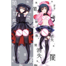 bakemonogatari anime Characters sexy girl senjougahara hitagi & hanekawa tsubasa throw pillow cover body Pillowcase 2024 - buy cheap
