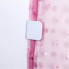 Clips de cortina antisalpicaduras para baño, protector de fugas de agua, autoadhesivo sin costuras, hebilla, 2 uds. 2024 - compra barato