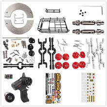 Metal Gear RC Car Parts DIY Upgrade Assemble Spare Set Servo Motor Engine Kit for WPL 1/16 B14 B24 C14 C24 RC Car Modification 2024 - buy cheap