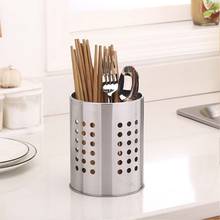 Stainless Steel Kitchen Cooking Utensils Holder Crock Drainer Flatware Caddy Cutlery Organizer Tableware Storage Serving Tool 2024 - buy cheap