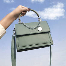 luxury handbags Elegant Female Square Fashion High Quality PU Leather Women's Designer Handbag Travel Shoulder Messenger Bag 2024 - buy cheap