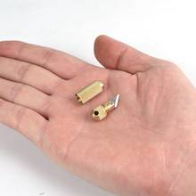 Нержавеющая сталь многофункциональный EDC портативный крошечные мини кольцо для ключей в форме инструмента кулон режущий инструмент капсульный нож 2024 - купить недорого