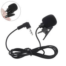 Loudspeaker Portable 3.5mm Mini Wired Headset Microphone Lapel Lavalier Clip Microphone for Lecture Teaching Conference 2024 - buy cheap