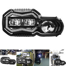 Conjunto completo de faróis led para motocicletas de aventura, para bmw f800gs, f800r, f700gs, f650gs 2024 - compre barato