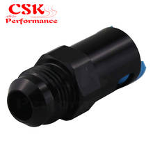 Male AN8 to 3/8" Female Push On Quick Connect Fitting Adapter Black 2024 - buy cheap