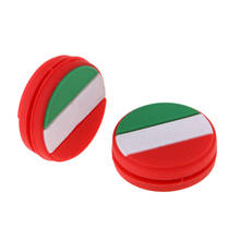 2X National Flag Shock Absorbers Tennis Dampeners For Rackets String Dampers 2024 - buy cheap