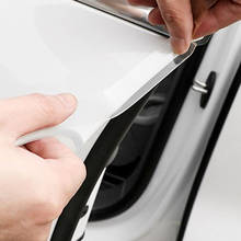 Car Door Sill Protector Nano Sticker Tape Bumper Strip for Skoda Octavia Fabia Rapid Superb Yeti Roomster 2024 - buy cheap