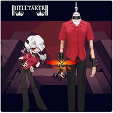 Anime Game Helltaker the bitch demon Zdrada Cosplay Costume Adult Women Men Outfits JK Uniform Shirt Pants Halloween Carnival 2024 - buy cheap