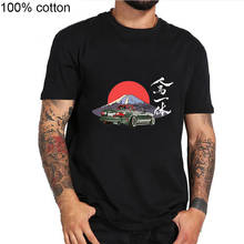 Japanese Originality Roadster Miata Mx5 T-shirt hombre Jinba Ittai Mount Fuji edition T shirt homme graphic print T shirt camisetas 2024 - buy cheap