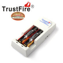 TrustFire-cargador de batería de iones de litio TR-001, 2 pilas de litio recargables, 18650 mAh, 2400 V, 3,7 2024 - compra barato