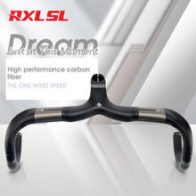 RXL SL Carbon Road Handlebar Integrated Handle bars and Stem Bicycle Parts 3K Matte 400/420/440 28.6mm Black Carbon Handlebar 2024 - buy cheap