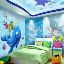 Milofi custom 3D photo wallpaper cartoon fantasy underwater world theme space house wall decoration wallpaper 2024 - buy cheap