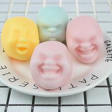 Human Face Emotion Vent Ball Stress Relieve Adult Decompression Toys Anti Stress Toys For Boys Children Gag Gift 2024 - buy cheap
