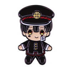 Cartoon anime boy Hanako-kun brooch Japanese fantasy manga badge 2024 - buy cheap