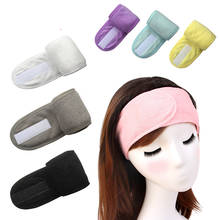 5pcs Eyelashes Extension Spa Facial Headband Wrap Head Cloth Headband Make Up Stretch Towel with Magic Tape Makeup Accessories 2024 - buy cheap